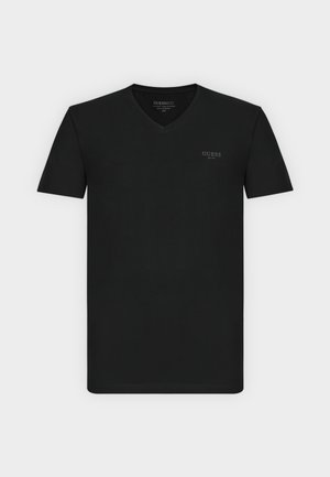 Guess, CORE EXTRA SLIM - T-Shirt basic - jet black