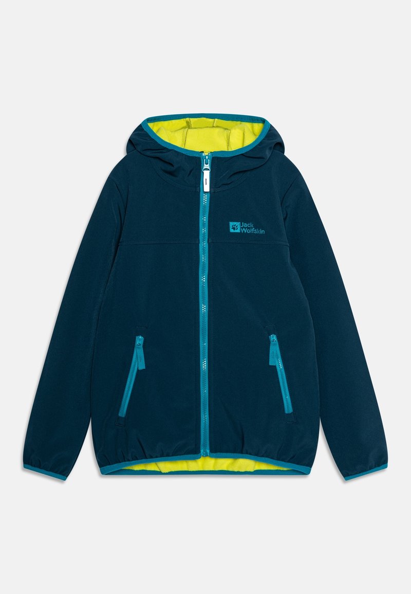 Jack Wolfskin FOURWINDS UNISEX - Softshelljacka - dark sea