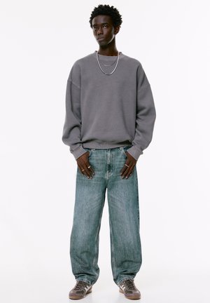 PULL&BEAR BAGGY - Jeans baggy - stone blue denim