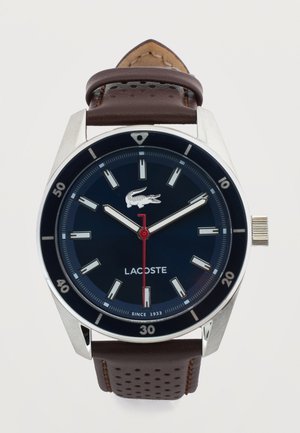 BOSTON - Uhr - brown/silver-coloured/blue