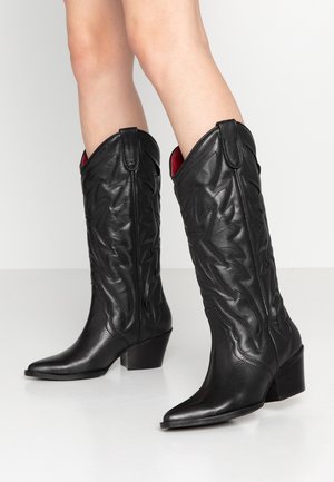 JUKESON - Cowboy-/Bikerlaarzen - black