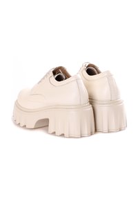 Cesare Gaspari LOAFERS CHUNKY  PLATTFORM  - Veterschoenen - beige