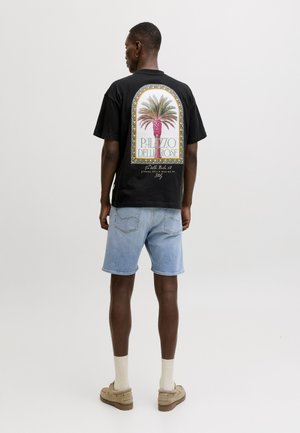 Jack & Jones JORCOTEDAZUR - T-Shirt print - black
