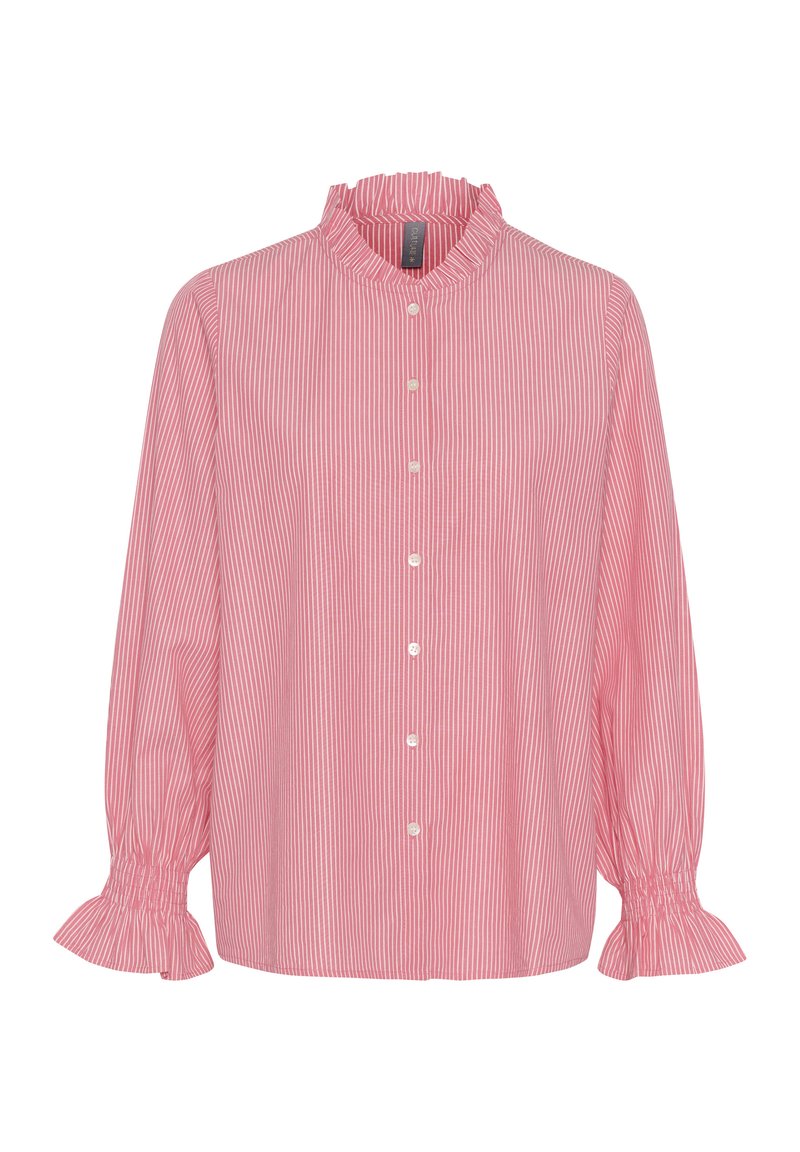 culture Overhemdblouse koraalrood