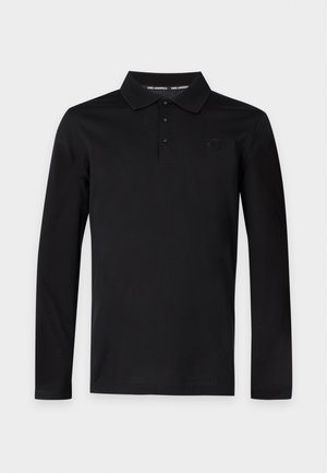 KARL LAGERFELD, PRESS BUTTON - T-shirt à manches longues - black