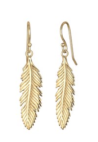 Ej vald, gold-coloured