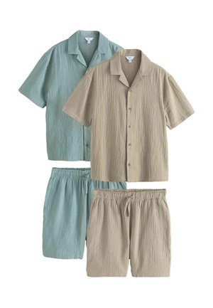 CHEESE SHORT SLEEVE SET 2 PACK - Pyjama - green ecru