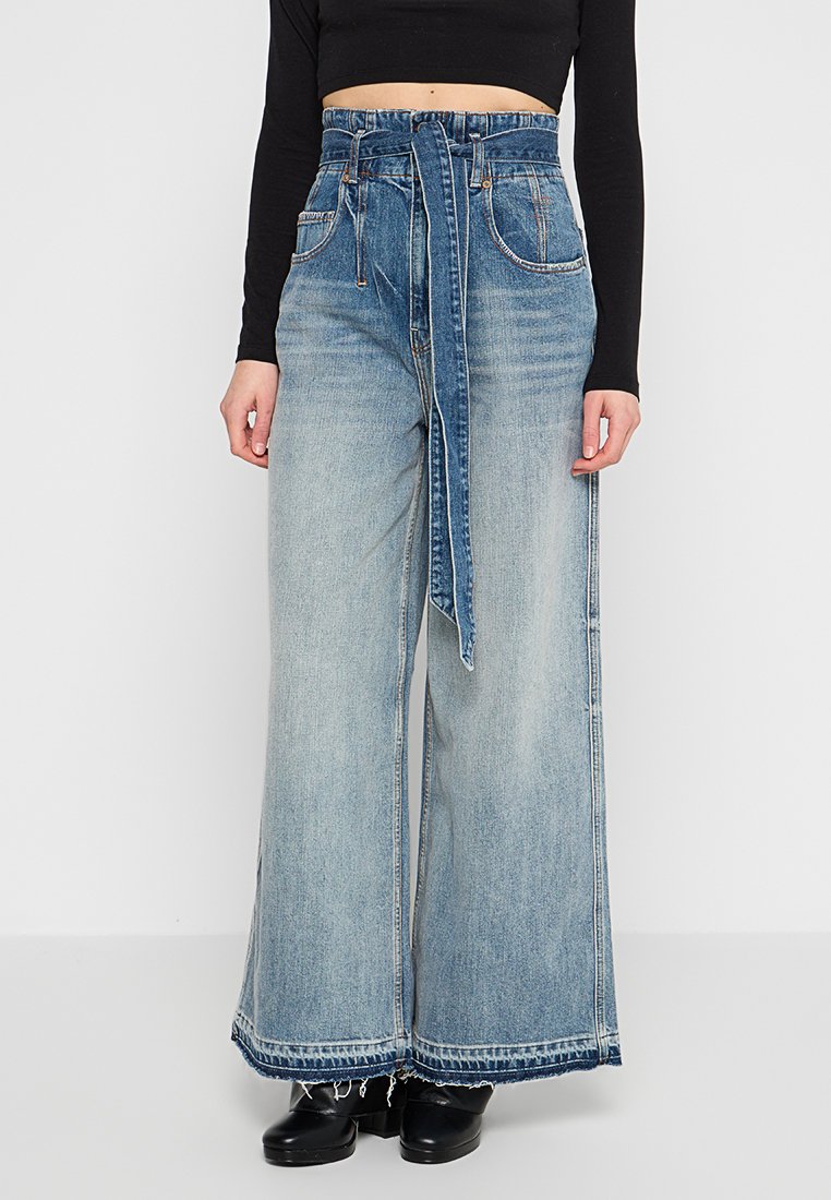 Scotch & Soda Relaxed fit jeans blauw