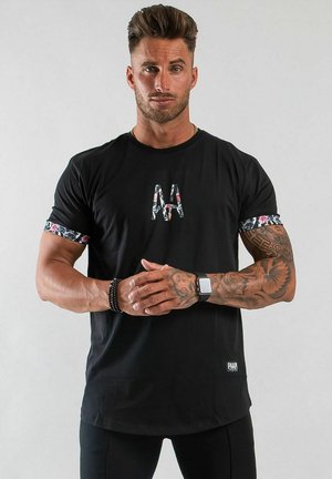 FRONT AA ROSES  - T-shirt med print - svart