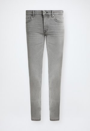 Marc O'Polo, TROUSERS SHAPED FIT SHAPED LEG LOW WAIST CROTCH REGULAR LENGTH - Slim fit jeans - light grey wash