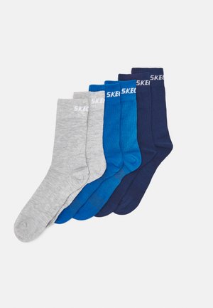ONLINE VENTILATION SOCKS UNISEX 6 PACK - Socks - vallarta blue