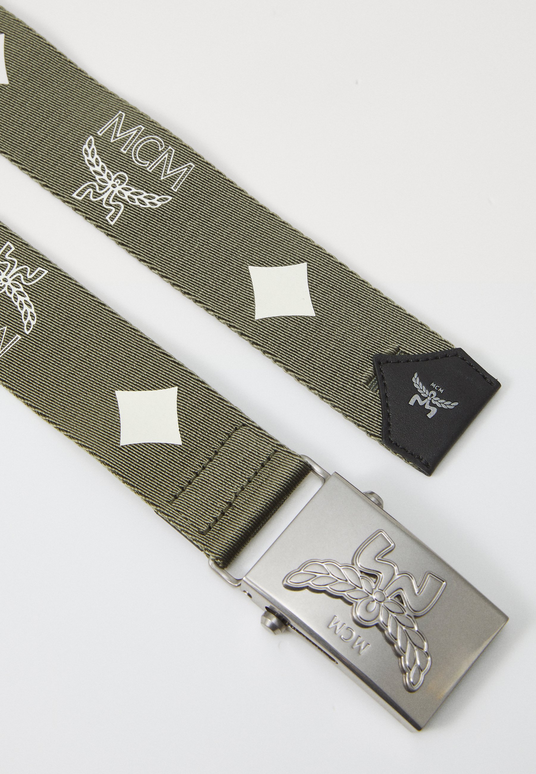 green mcm belt