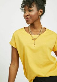 VILA VIDREAMERS NEW NOOS - T-shirt - bas - spicy mustard
