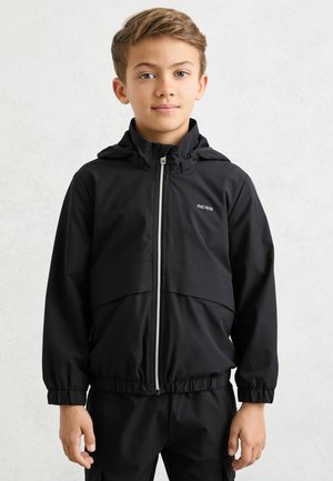 Reiss, ASH ZIP-THROUGH HOODED LOGO JACKET - Overgangsjakke - navy