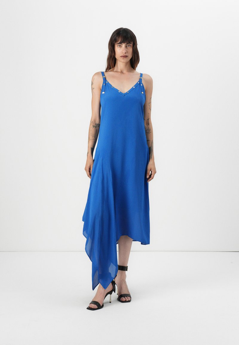 pinko Maxi-jurk blauw pinko Maxi-jurk blauw