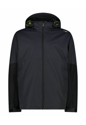 DOPPEL MIT ZIP DETACHABLE INN - Outdoorjacke - anthrazit