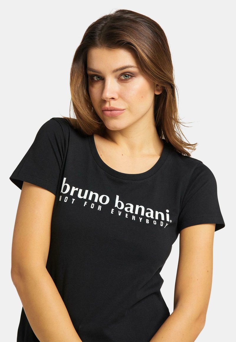 Damen T-Shirts | Bruno Banani T-Shirt print schwarz - YJ55176 Damen T-Shirts | Bruno Banani T-Shirt print schwarz - YJ55176