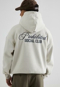 PROHIBITED - Hoodie - white grey Thumbnail Image 1