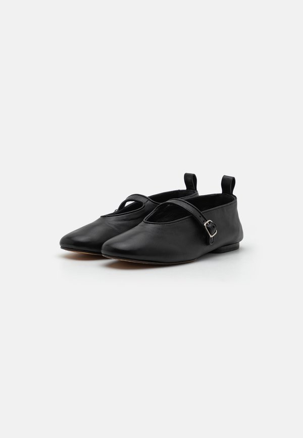 MADELINE - Ankle strap ballet pumps - noir4