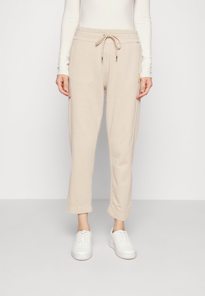BOSS EWASH Tracksuit bottoms medium beige/beige Zalando.de