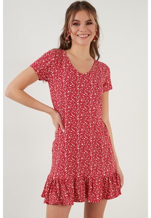 LELA MINI  - Freizeitkleid - red