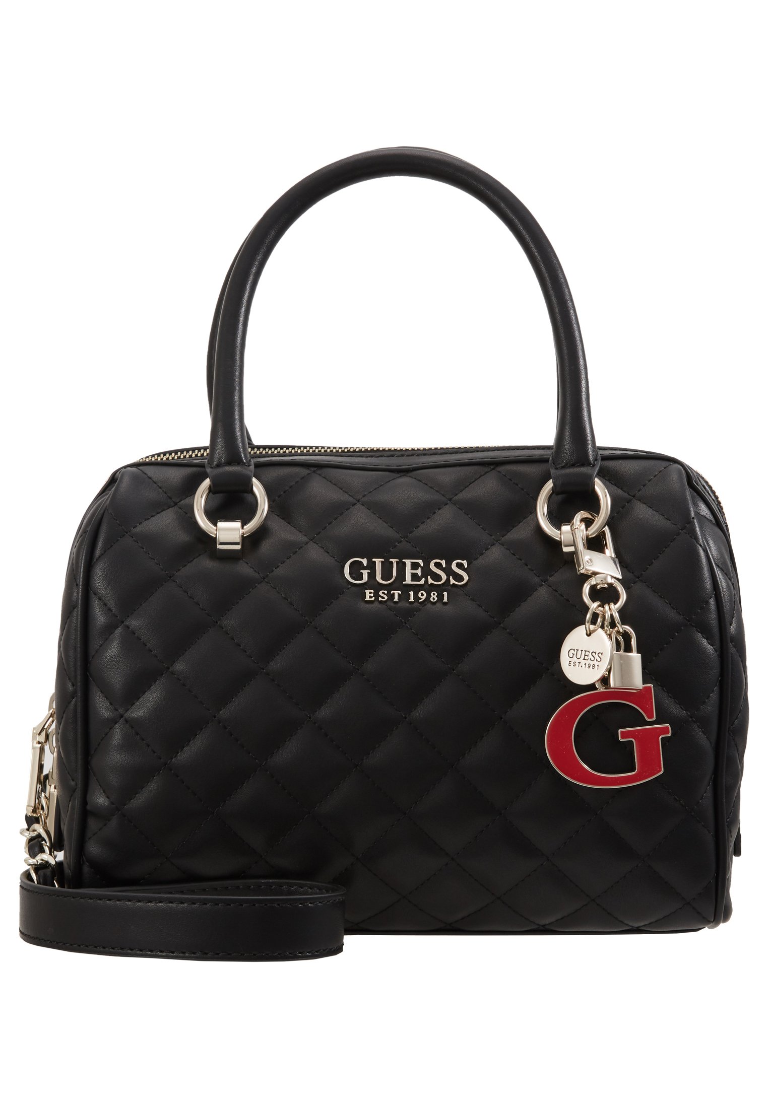Guess MELISE BOX SATCHEL Håndveske black Zalando.no Guess MELISE SHOULDER BAG Håndveske black Zalando.no