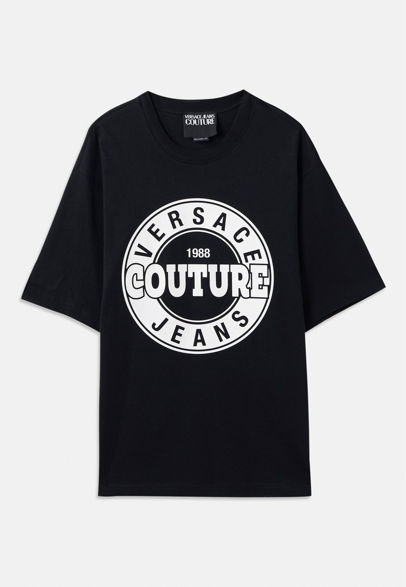 Versace Jeans Couture T-shirt print zwart
