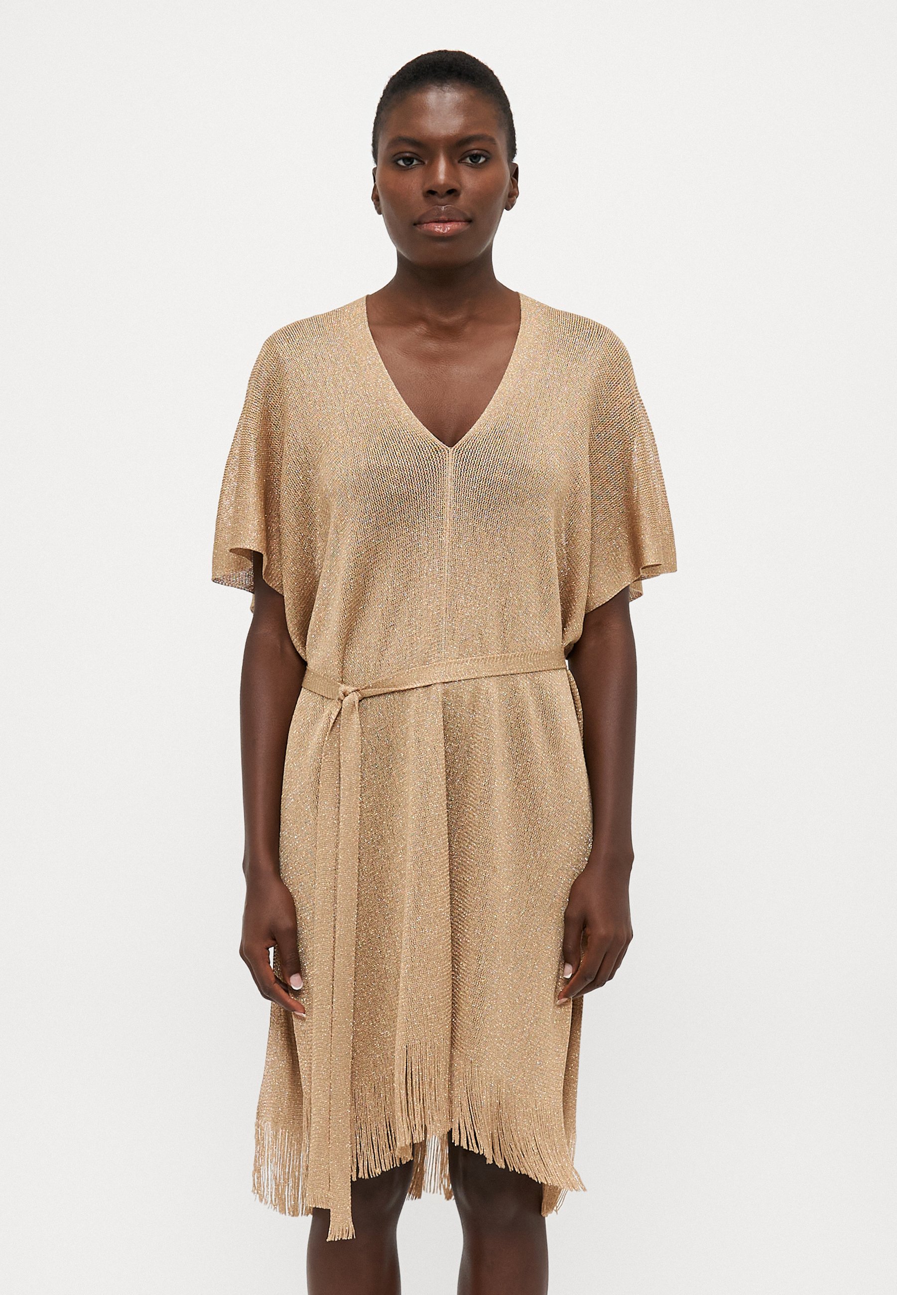 max mara beach dress Max Mara | Woman - Lightweight satin dress - Light Blue