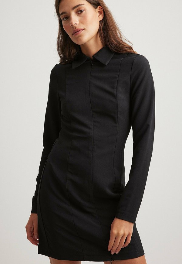 MIT REISSVERSCHLUSS - Blusenkleid