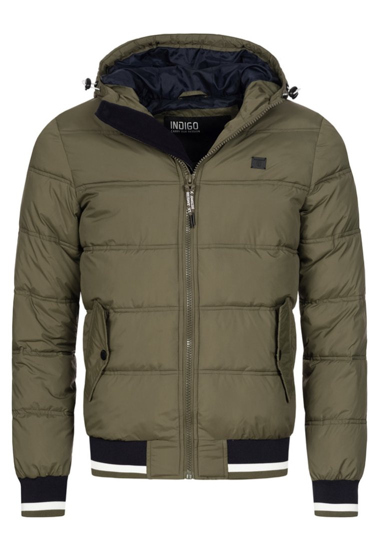 INDICODE JEANS REGULAR FIT - Winter jacket - dark green - Zalando.de