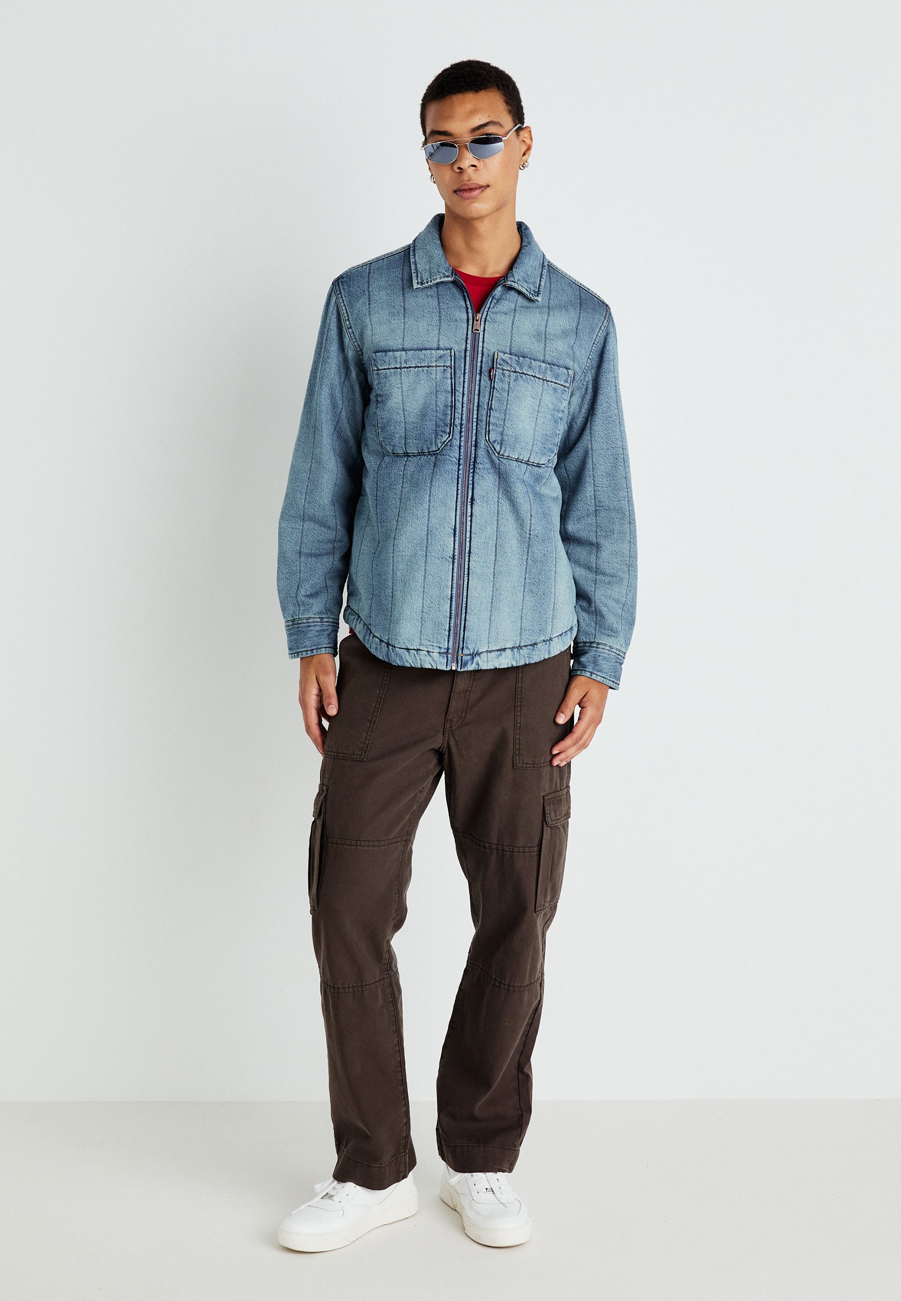 Levi's® KYREN OVERSHIRT - Denim jacket - west lennox/blue