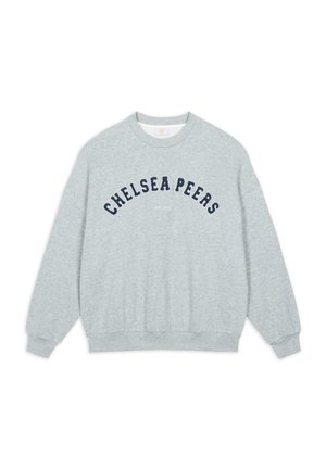 EMBROIDERED LETTERMAN LOGO - Sweatshirt - grey
