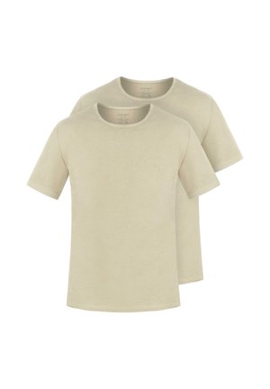 2 PACK - T-Shirt basic - beige