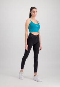 Alpha Industries BASIC CROP  - Top - blue lagoon