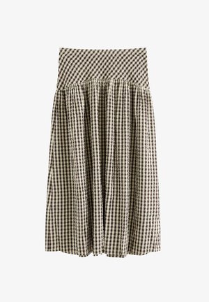 Lindex, A-snit nederdel - dark brown