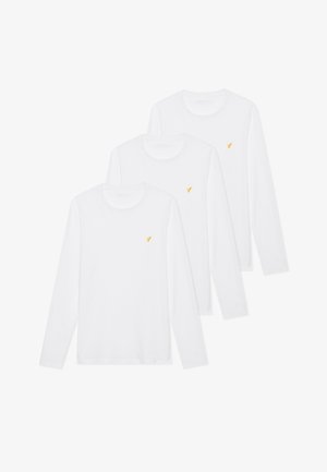3 PACK - Camisola de manga comprida - 3x bright white 11-0601 tcx