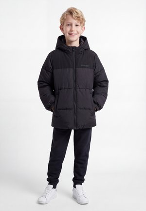 Jack & Jones Kids, JJRAZE PUFFER HOOD  - Vinterjakke - black