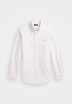 Polo Ralph Lauren CUSTOM FIT STRIPED OXFORD SHIRT - Chemise - coastal beige/white