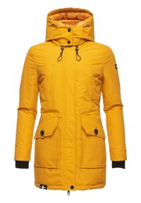 Navahoo - BLIZZARDSTORM - Parka - dark yellow Miniatūras attēls 1