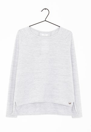 Stickad tröja - grey