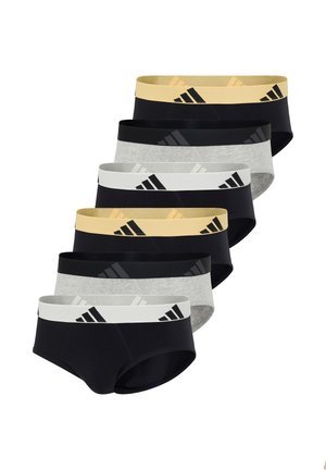 6 PACK - Slip - schwarz/hellgrau