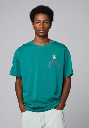 ROYAL PAW - T-shirt con stampa - verde