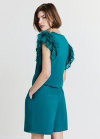 Calliope T-shirt imprimé - verde petrolio