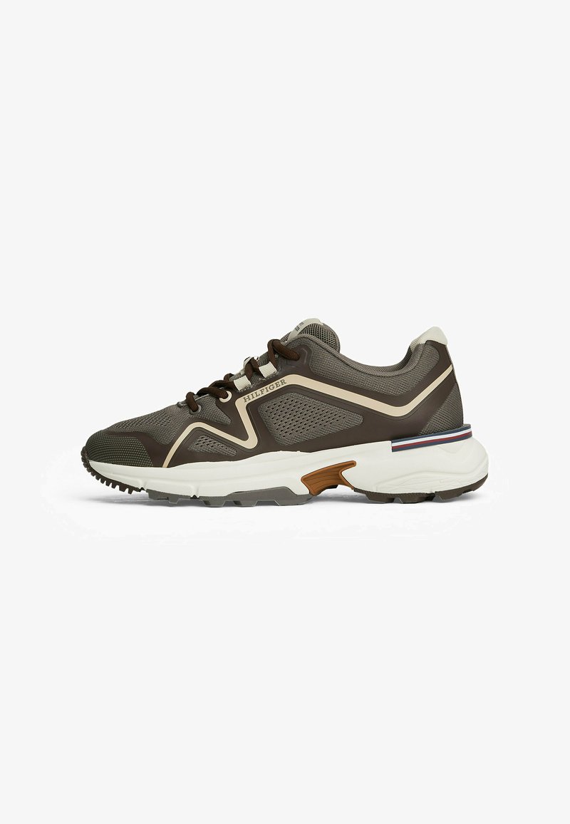 Tommy Hilfiger RUNNER - Sneakers basse - shady stone