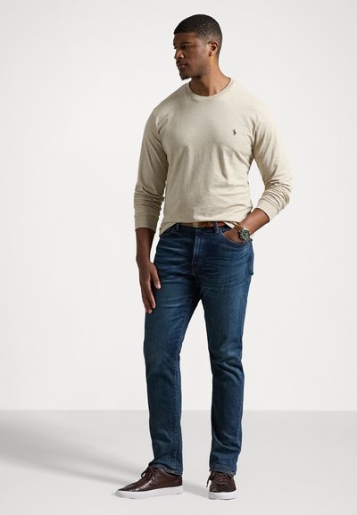 Polo Ralph Lauren Big & Tall CLASSIC FIT JERSEY LONG SLEEVE T-SHIRT - Μπλούζα με μακριά μανίκια - expedition dune heather