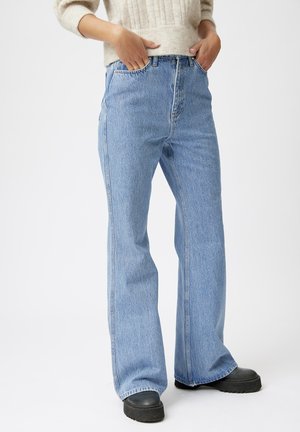 Flared Jeans - classic blue