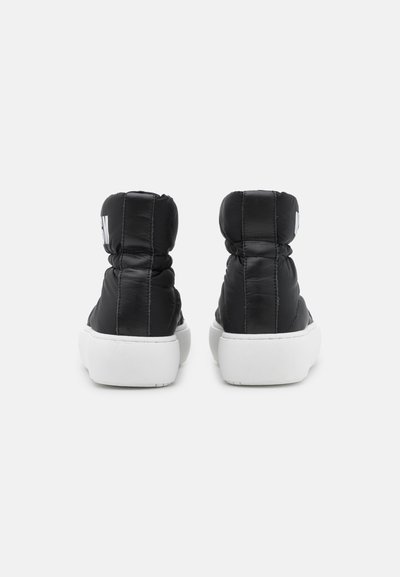 MSGM Botas clássicas de cano curto - black