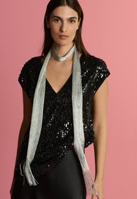 Next SEQUIN SLEEVELESS - Pusero - black