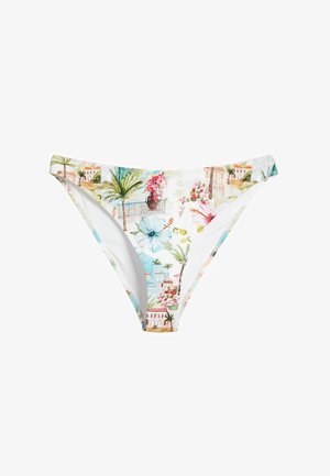 Kappahl, BRAZILIAN HIGH LEG BIKINI BOTTOMS - Bikinibroekje - light green