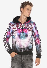Cipo & Baxx Kapuzenpullover - cyber-blue
